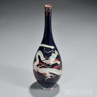Cloisonne Dragon Vase