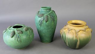 Three Contemporary Art Pottery Pieces