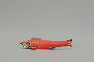 Salmon Decoy, Oscar W. Peterson (1887-1951)