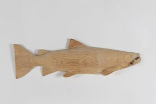 Salmon Model, Warren Gilker (1922-1998)