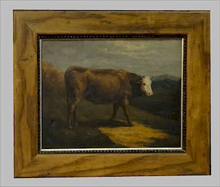 O/P "WHITE FACED HEREFORD" UNSGND 11" X 14 1/2"