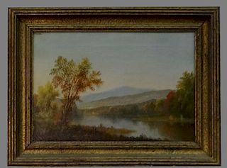 O/C "AUTUMN IN THE CATSKILLS" SGND D.C. GROSE