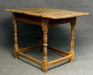 STRETCHER BASE TAVERN TABLE C. 1740