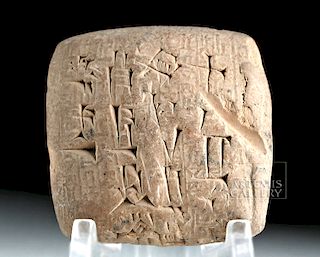 Sumerian Cuneiform Ceramic Tablet