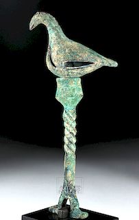 Achaemenid Bronze Bird Staff