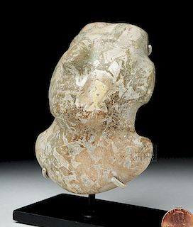 Guerrero Mezcala Stone Head & Torso Pendant