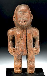 Proto Nazca Wood Figural Carving