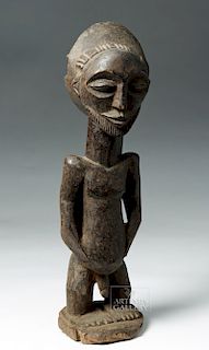 20th C. African Hemba Wood Ancestor Figure