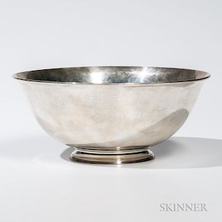 Arthur Stone Sterling Silver Bowl