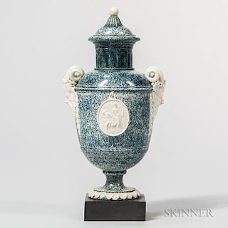 Porphyry Vase and Cover