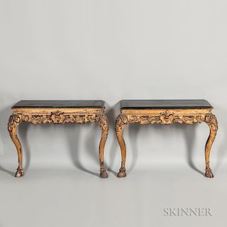 Pair of Giltwood Consoles
