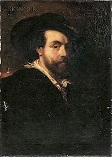 European School, 19th Century  Copy of Self Portrait (1623) by Peter Paul Rubens (Flemish, 1577-1640)