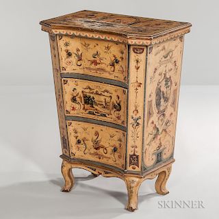Neoclassical-style Painted Table