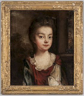 European School, 18th/19th Century  Portrait of a Young Girl