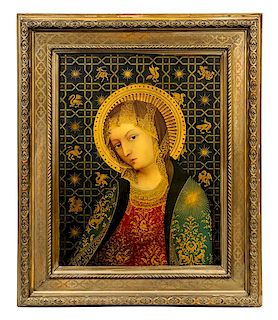 Attributed to Augusto Stoppoloni, (Italian, 1855-1936), Madonna del Belvedere