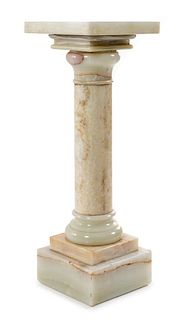 * A Continental Onyx Pedestal Height 42 x width 15 inches.