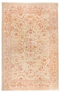 A Sultanabad Style Wool Rug 12 feet 3 inches x 8 feet 11 inches.