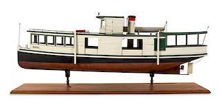 * A Model of the "Nishka" Height of model 23 7/8 x length 58 inches.