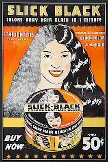 AFRICAN AMERICAN ADVERTISING POSTER