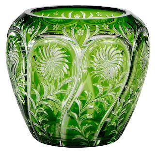 Hawkes Brilliant Period Vase