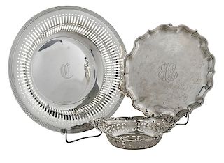 Three Sterling Table Items