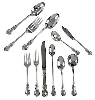 Towle Old Master Sterling Flatware, 55 Pieces