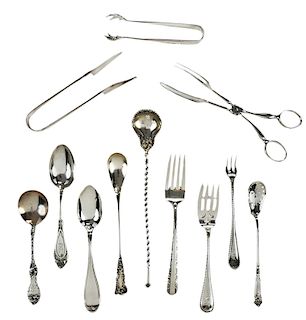 81 Pieces Assorted Sterling Flatware
