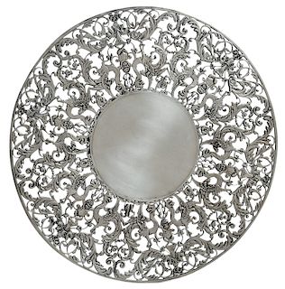 Sterling Footed Cake Plate