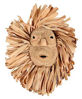 Iroquois Corn Husk Mask