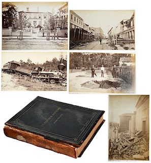 Rare Album of the Charleston Earthquake