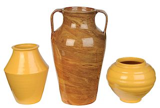 Three Pieces of North Carolina Pottery