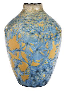 Paul Minnis Crystaline Vase