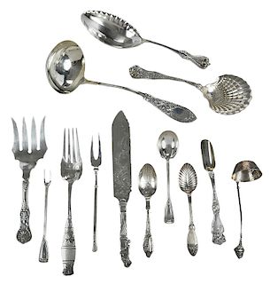 18 Sterling Serving Pieces