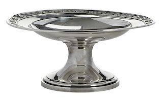Sterling Footed Compote