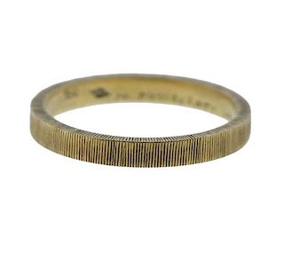 M. Buccellati 18K Gold Wedding Band Ring