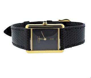Cartier Must De Vermeil Quartz Lady&#39;s Watch