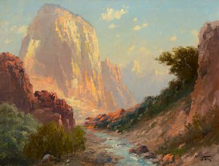 John Fery (1859-1934), High Mountain Stream