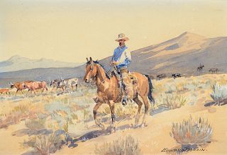 Edward Borein (1872-1945), The Trail Boss