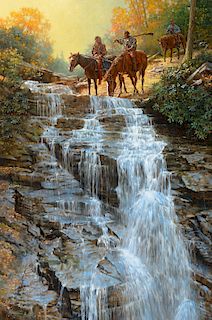 Robert Griffing (b. 1940), Cherokee Country (2015)