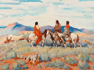 LaVerne Nelson Black (1887-1938), Along the Old Trail