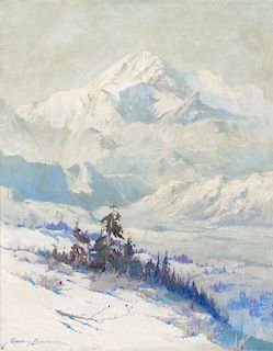 Sydney Laurence (1865-1940), Mt. McKinley, Winter