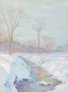 Walter Launt Palmer (1854-1932), The Mill-Way