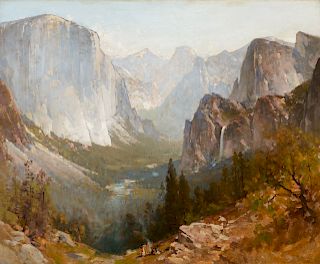 Thomas Hill (1829-1908), Yosemite Valley (1890)