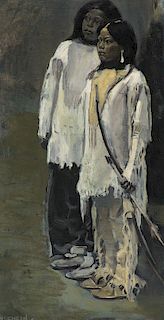 Ernest Blumenschein (1874-1960), Indian Boys