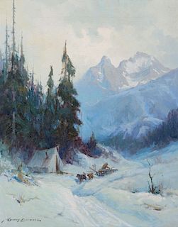 Sydney Laurence (1865-1940), The Alaska Trail