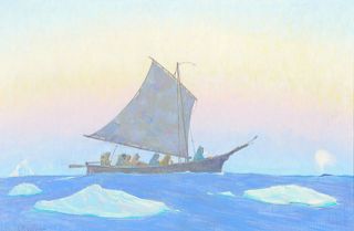 Magnus Colcord Heurlin (1895-1986), Eskimo Whale Hunters