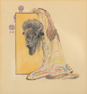 Olaf C. Seltzer (1877-1957), Collection of Nine Works on Paper
