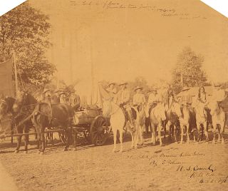 William F. Cody (1846-1917), Buffalo Bill Cody with Friends