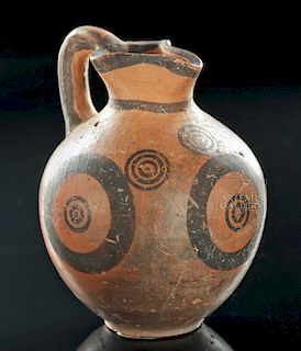 Miniature Cypriot Pottery Oinochoe, ex-Royal Athena