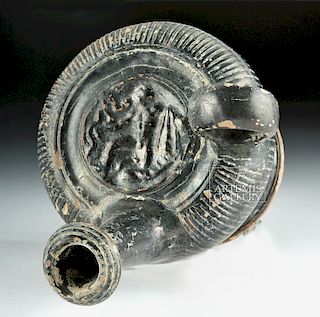 Greek Campanian Guttus with Herakles
